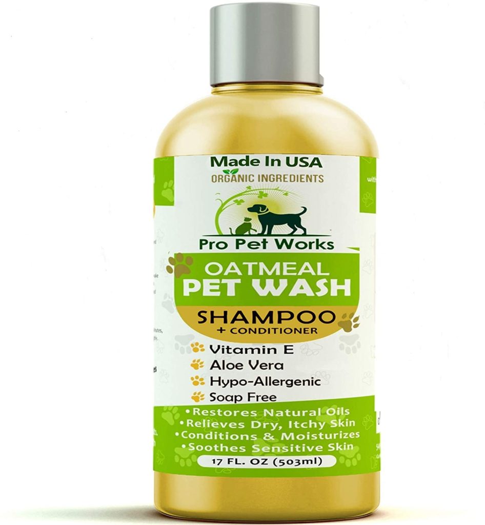 Pro Pet Works All-Natural Organic Oatmeal Pet Shampoo and Conditioner